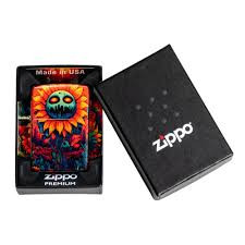 Запалка Zippo - Spooky Sunflower Design