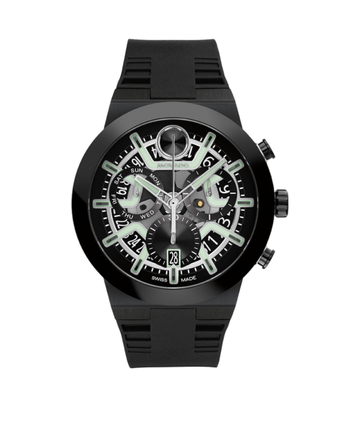 часовник movado 3601284 мъжки хронограф скелетонизиран циферблат classicwatches.bg