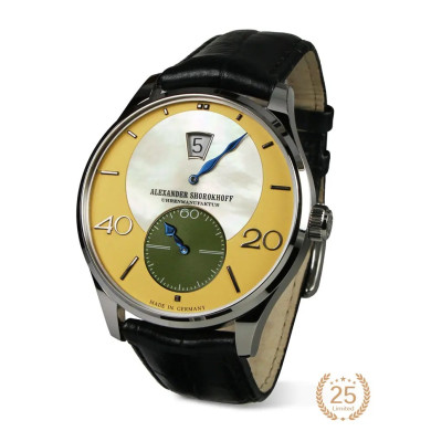 ALEXANDER SHOROKHOFF CROSSING AUTOMATIC 43.5MM MEN'S WATCH LIMITED EDITION 25PCS AS.JH01-2