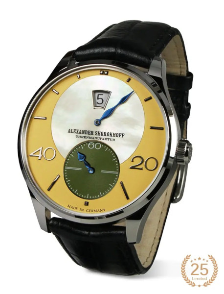 ALEXANDER SHOROKHOFF CROSSING AUTOMATIC 43.5MM MEN'S WATCH LIMITED EDITION 25PCS AS.JH01-2