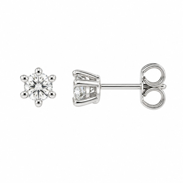 Cara Diamanti gold earrings with diamonds BB0438W/0.20ctsSI/H