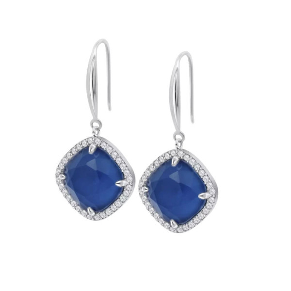 LOTUS SILVER SILVER EARRINGS LP3921-4/1