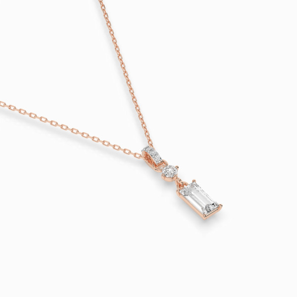 CARA NECKLACE WITH DIAMONDS 0,04+0,32 CT GIA CERTIFICATE K104-10071/3R (0,30)