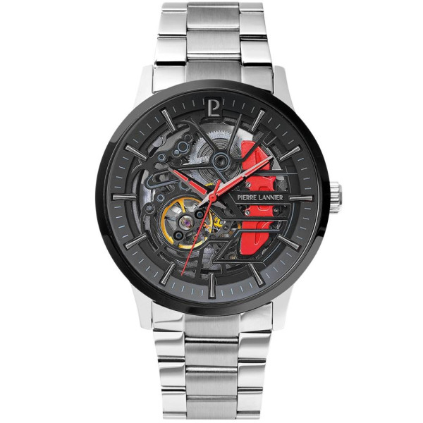 Pierre Lannier 343B151, Pierre Lannier Paddock, мъжки автоматичен часовник, Pierre Lannier скелетон, Pierre Lannier часовници България, френски часовник

