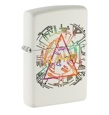 LIGHTER ZIPPO - DEF LEPPARD, GLOWING HYSTERIA DESIGN