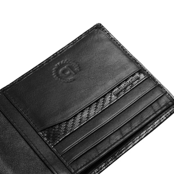 Мъжки портфейл Bugatti - Comet, с RFID защита, черен