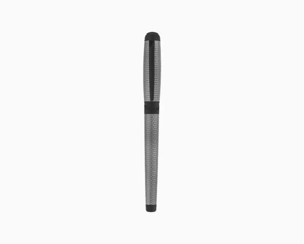 РОЛЕР S.T.DUPONT LINE D LARGE GRAPHITE AND MATT BLACK LACQUERED FIREHEAD GUILLOCHE 412002L