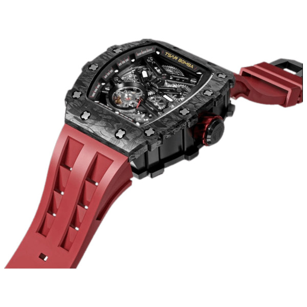 TSAR BOMBA T-Elemental Carbon Fiber Passion Red TB8209CF-32