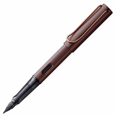 Писалка Lamy - Lx Marron, F перо, кафява