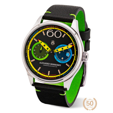 Часовник ALEXANDER SHOROKHOFF Karandash 43.5mm LIMITED EDITION 50PCS AS.KRDSH-1