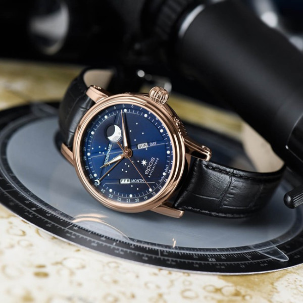 EPOS 3439.322.24.16.25 корпус с розово PVD покритие 41.7 мм – classicwatches.bg