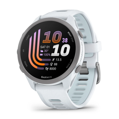 ЧАСОВНИК GARMIN FORERUNNER® 170 WHITESTONE С WHITESTONE/CLOUD BLUE КАИШКА 010-03920-01