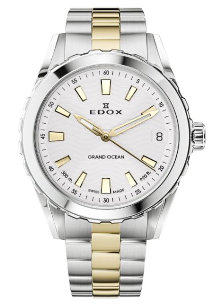 EDOX GRAND OCEAN DATE LADIES 33 ММ 53103-357JM-AID