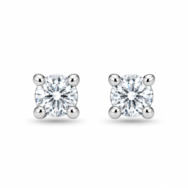 COMETE gold earrings with diamonds ORB891G