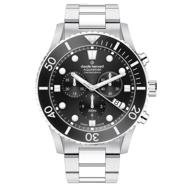 Claude Bernard Aquarider Chronograph 10252 3NBM NIB