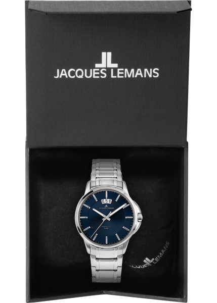 jacques lemans 1-1540M водоустойчив 10 ATM мъжки часовник classicwatches.bg