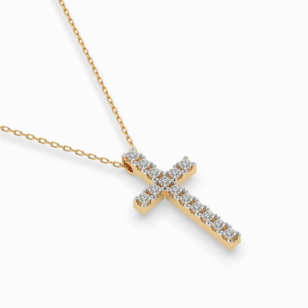 CARA DIAMANTI Златно колие с диаманти K104-10025Y