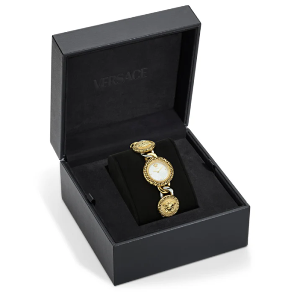 Versace VE0Q00325 дамски часовник със сребрист циферблат – classicwatches.bg