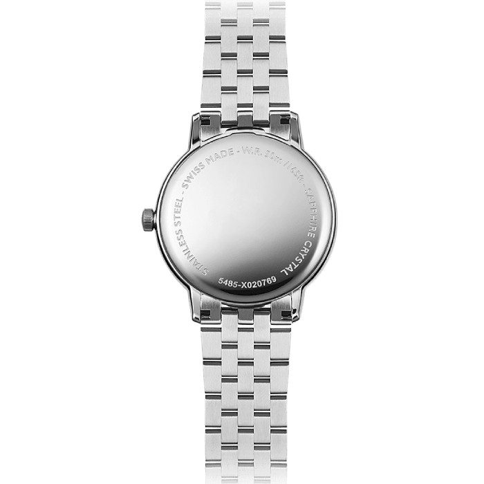 Raymond Weil 5485-ST-50001 с прозорец за дата на 3 часа