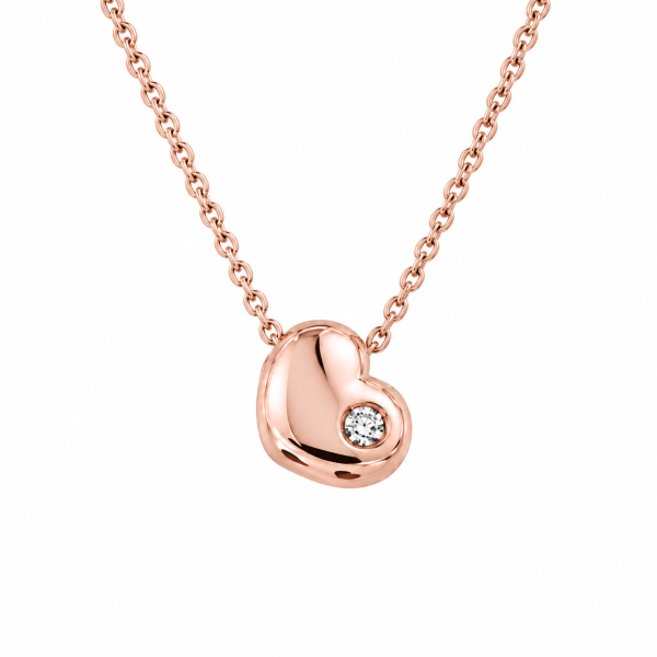 Cara Diamanti златно колие с диамант CLN1527R/0.005ctSI/H