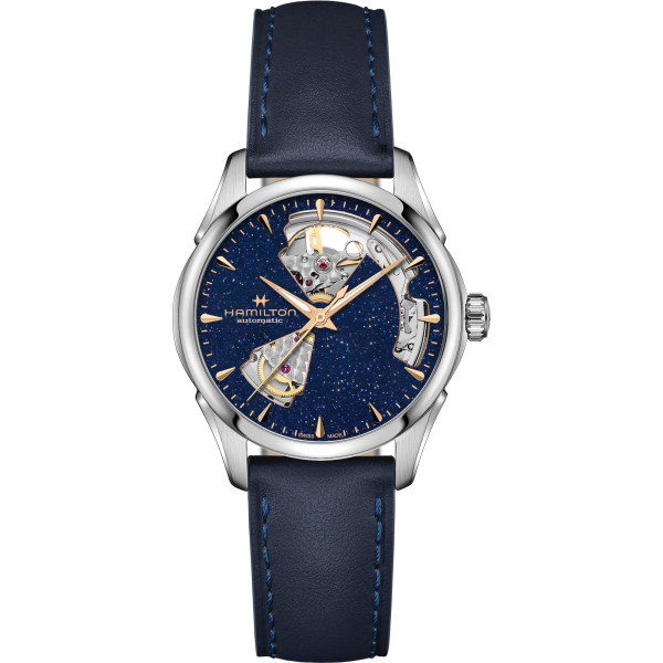 Hamilton Jazzmaster Open Heart Blue H32215642