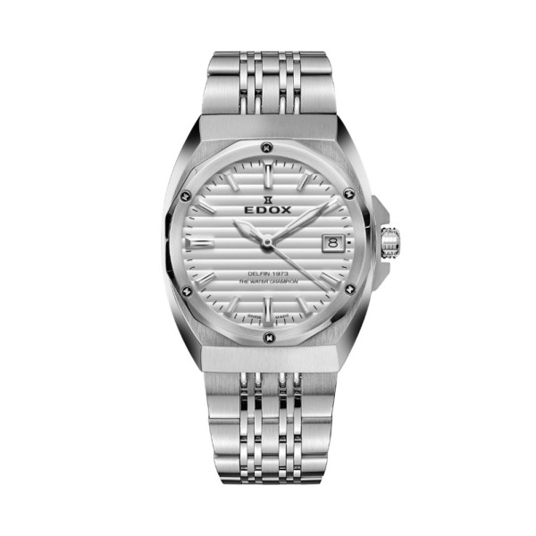 Edox Delfin 1973 Date 50504-3M-AIN