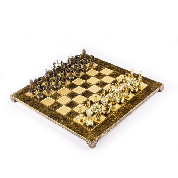 LUXURY CHESS MANOPOULOS - GREEK MYTHOLOGY, 36X36 CM