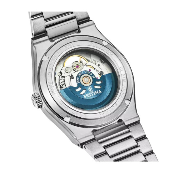 Festina F20054/2 дамски автоматичен часовник с прозрачен заден капак ClassicWatches.bg
