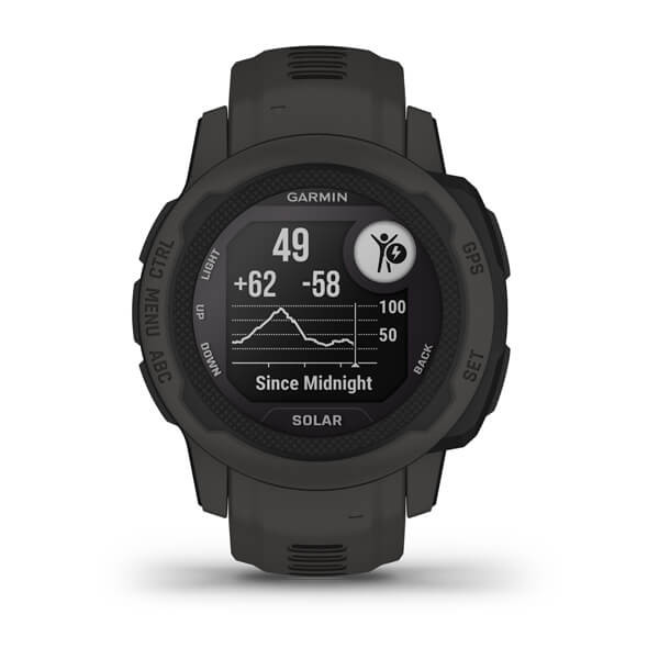 GARMIN INSTINCT™ 2S SOLAR GRAPHITE 40MM 010-02564-00