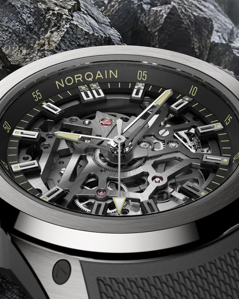 Norqain Wild One Skeleton Titanium Limited Edition 400pcs N3001.26T01.B01