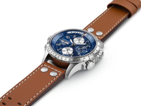 мъжки часовник hamilton aviation chronograph 44 мм
