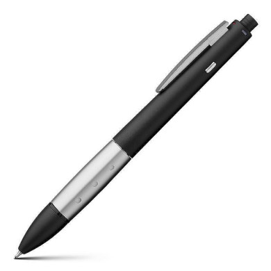 Химикалка Multi-Function Lamy Accent Matt Black With Palladium finish grip section