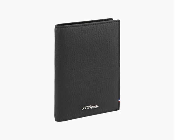 Калъф за паспорт S.T.Dupont NEO CAPSULE BLACK PASSPORT HOLDER 180226