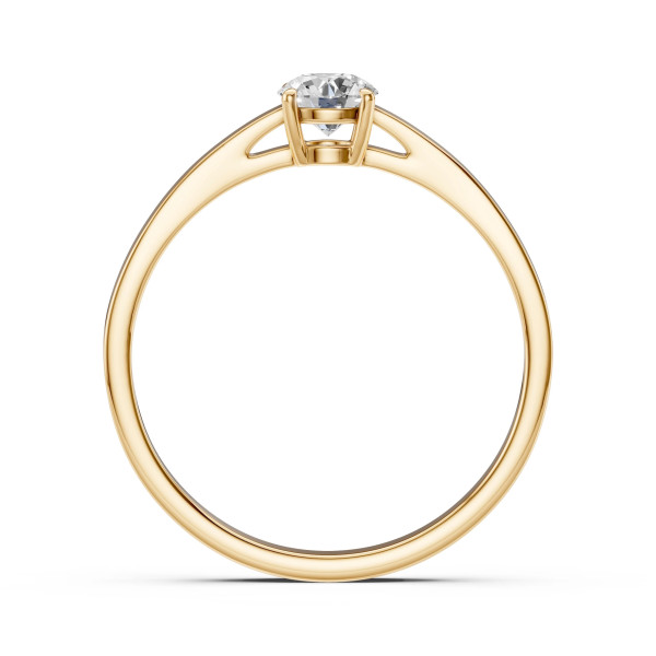 Cara пръстен с диамант 0.40 ct GIA сертификат – ЗЛАТНО БИЖУ 14К K101-10012/1Y(4.7)/14K