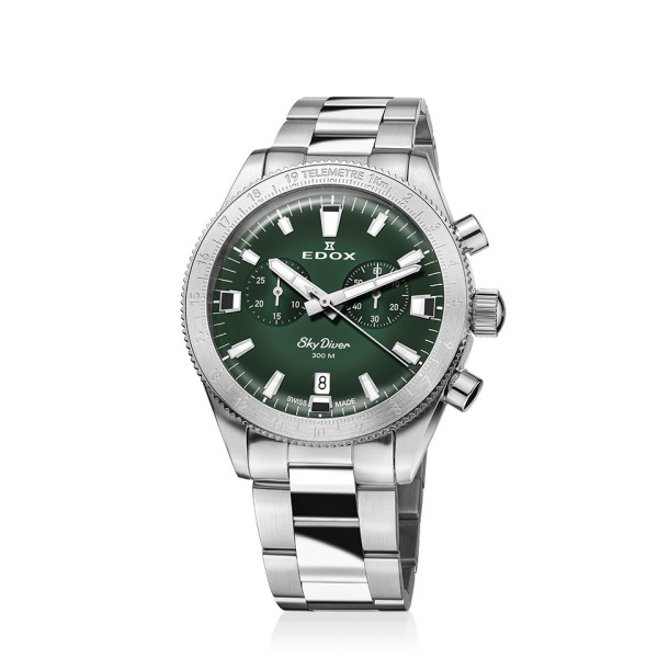 Edox Skydiver Chronograph Quartz 10116 3 Vidn
