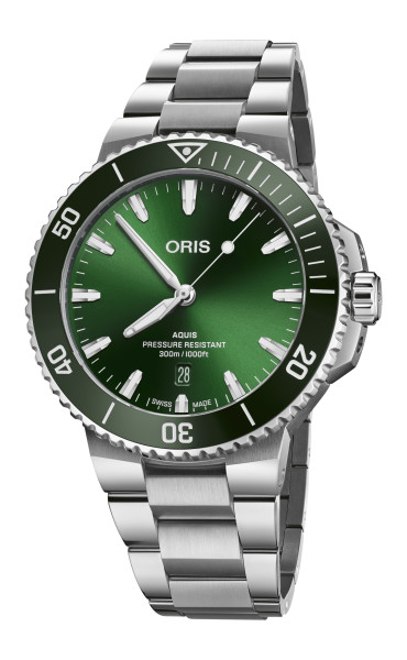 ORIS AQUIS DATE 43.5 MM 733 7789 4157-07 8 23 04PEB
