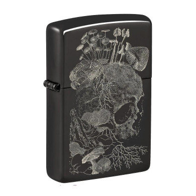 Запалка Zippo Skull Mushroom Design