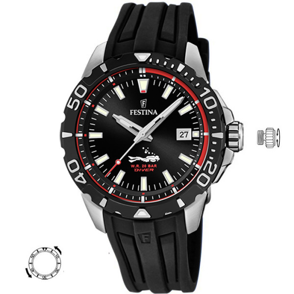 FESTINA DIVER 44MM F20462/2