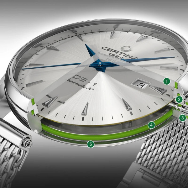 ЧАСОВНИК CERTINA DS 8 31MM C0450101103200 