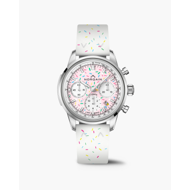 Часовник NORQAIN Freedom Chrono Enjoy Life "Sprinkles" 40mm N2201.19S04.K01