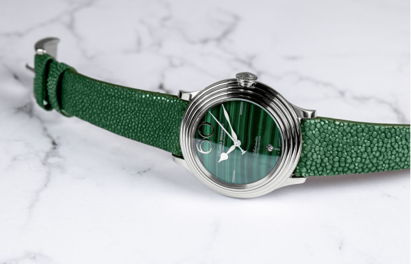 часовник alexander shorokhoff зелен малахит луксозен часовник classicwatches.bg