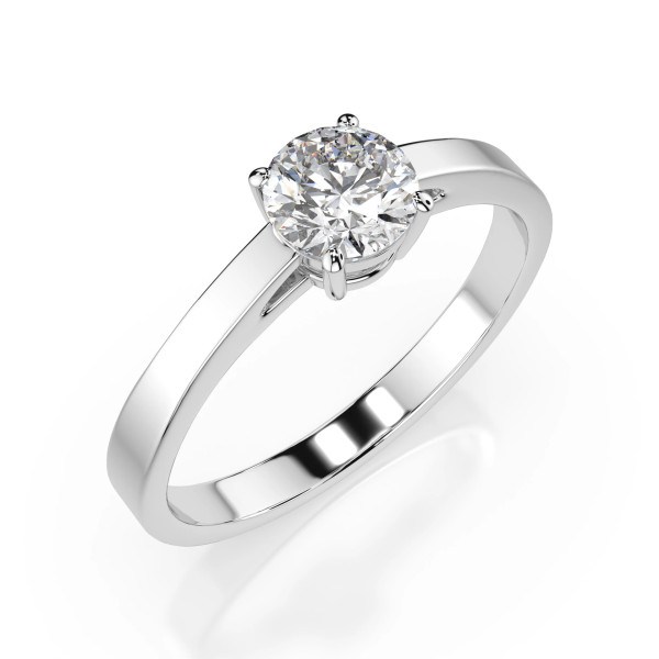 Cara пръстен с диамант 0.50 ct GIA сертификат – ЗЛАТНО БИЖУ 14К K101-10012/1W(5.1)/14K