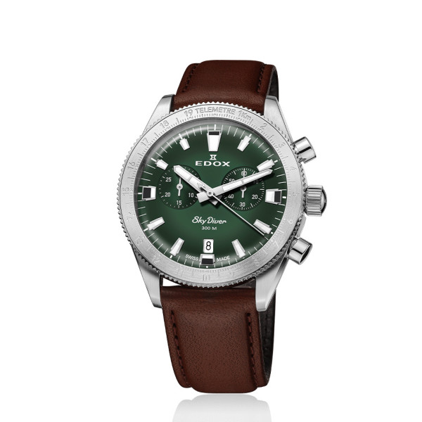 Edox Skydiver Chronograph Quartz 10116 3 Vidn