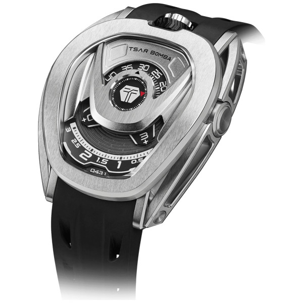 TSAR BOMBA Pulse Reactor Automatic Silver Black TB8213SB