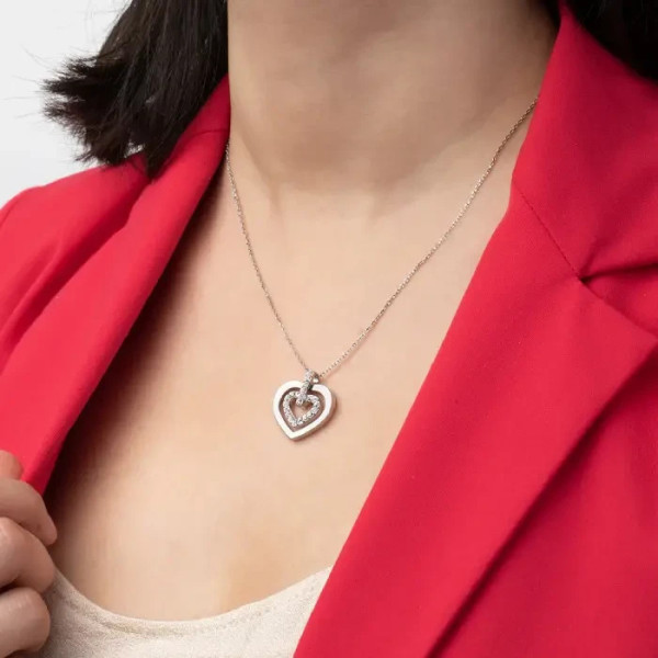 LOTUS STYLE BLISS STEEL NECKLACE LS1867-1/1