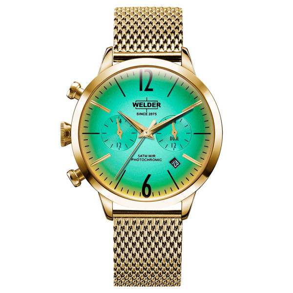 WATCH WELDER MOODY WWRC604 – WOMEN'S GOLD MODEL WITH DOUBLE TIME | CLASSICWATCHES.BG