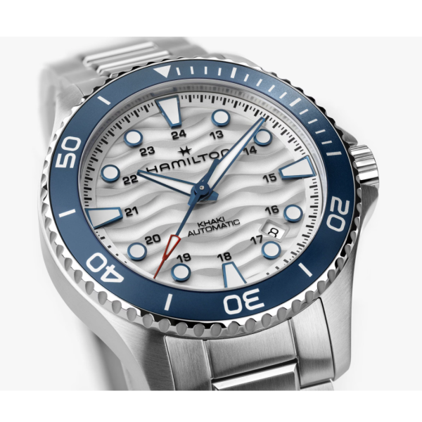 hamilton khaki navy scuba 40mm white dial classicwatches.bg