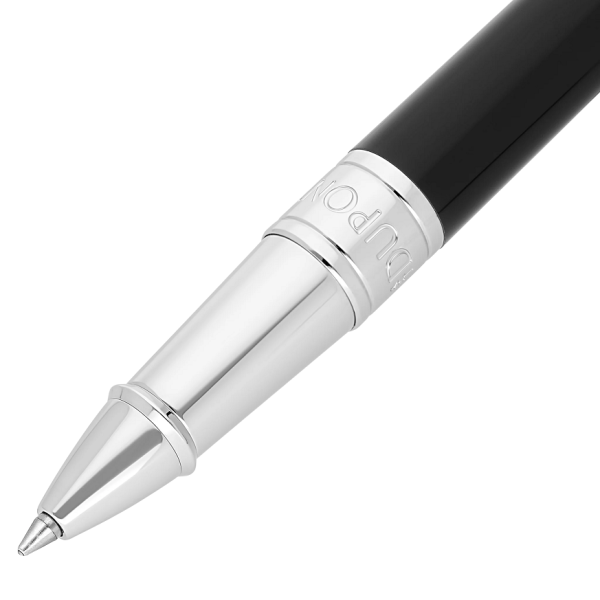 Ролер S.T.Dupont Initial Black and Chrome 272201