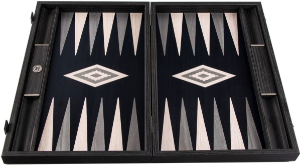 BACKGAMMON FOR GAME MANOPOULOS - VAVONA PEARLY GREY, 60 X 48 CM