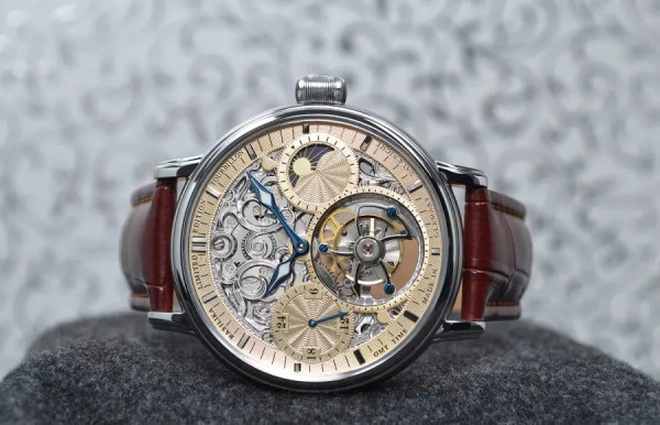 POLJOT INTERNATIONAL TOURBILLON SKELETON GMT 43MM LIMITED EDITION 100PIECES  3360.T05